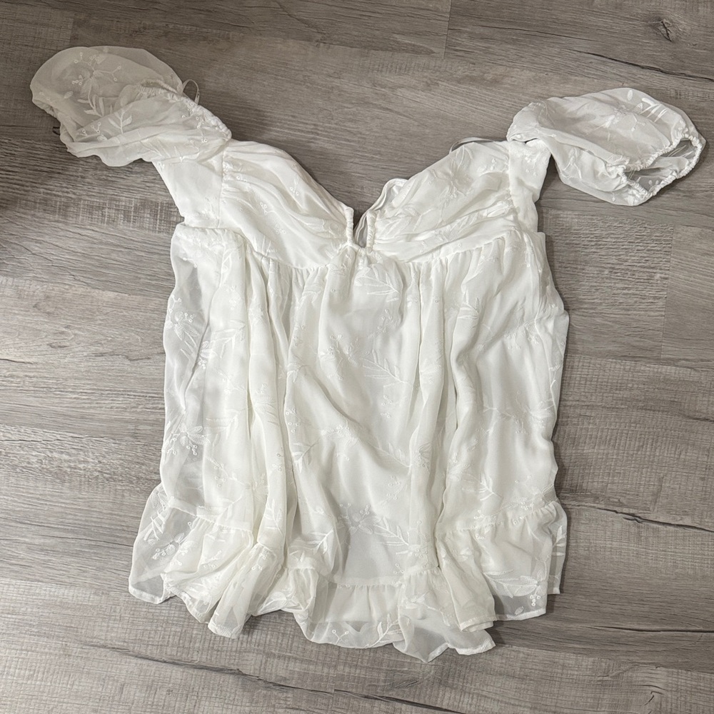 Lulus off the shoulder dress